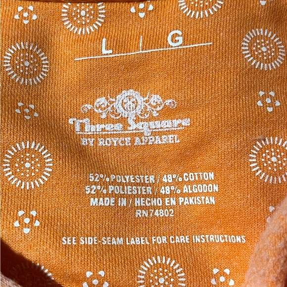 Royce Apparel Tennessee Orange Volunteers Vintaged Relaxed Fit Pullover Hoodie - Picture 8 of 10